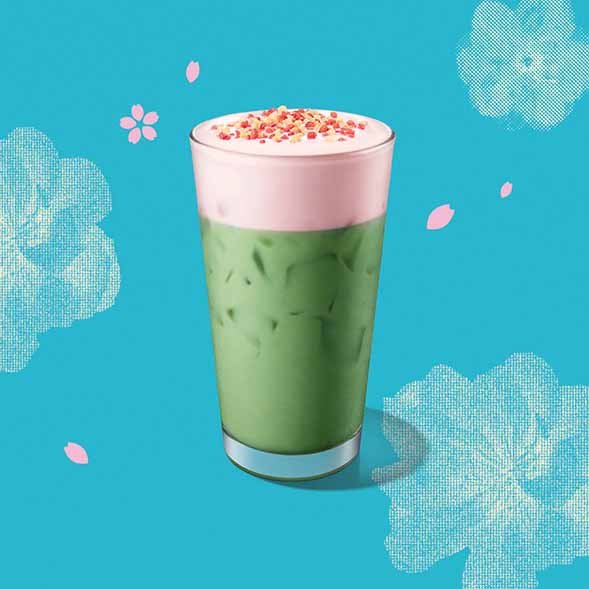令人少女心大爆發！Starbucks推出超美限定草莓批醇香鮮奶抺茶＋草莓批忌廉星冰樂