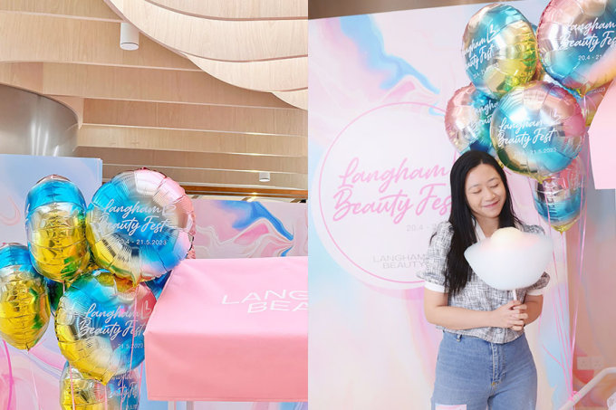 美妝護膚品低至2折｜Langham Beauty Fest快閃派對主題車！限時派夢幻氣球及棉花糖！