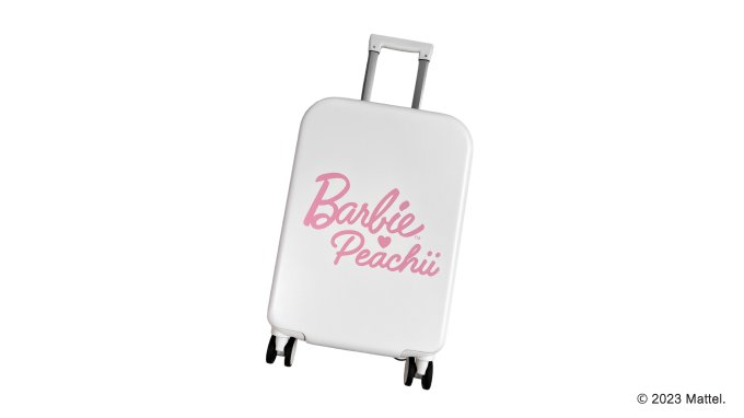 送 Barbie™️ x Peachii 系列限量行李箱 / 眼罩及髮圈 / 雨傘