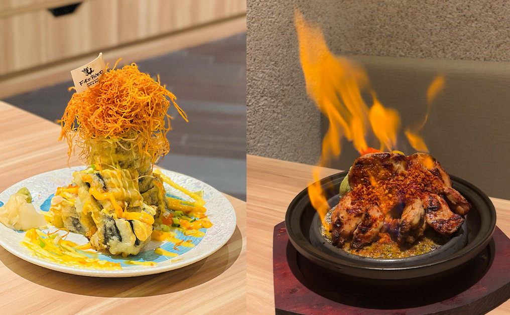 2023東涌酒吧推介｜日本串燒酒吧餐廳FirdBird Japanese Grill & Barn進駐東薈城必點桌上即燒料理、火山熔岩鮭魚卷等
