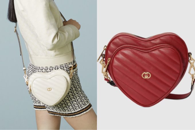 2023七夕限定＋心形手袋推介｜Chanel 黑白心形小廢包、Gucci復古風、LOEWE特別版Hammock Hobo迷你手袋等設計時尚俏皮！
