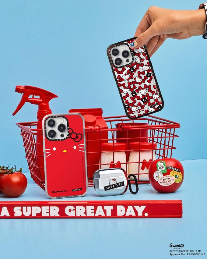 Hello Kitty x CASETiFY 驚喜可愛回歸！必買限量版多士爐 AirPods 保護殼、牛奶瓶Hello Kitty手機殼、手機繩等（附購買連結）
