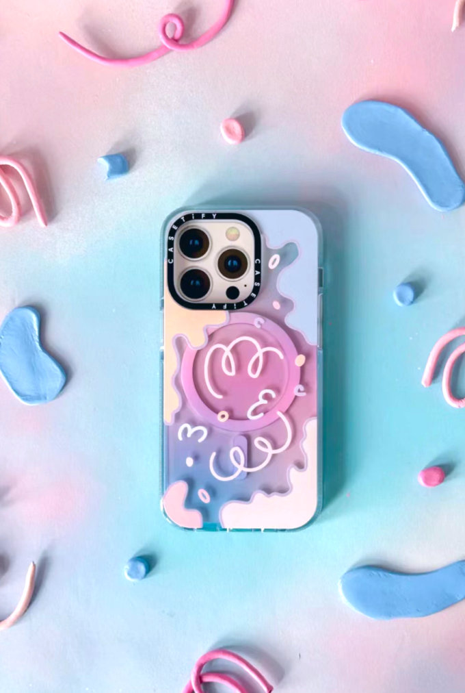 夢幻粉紅漸變手機殼！CASETiFY X 英國藝術家 Sebastian Sochan 聯乘系列以夕陽、天空及鮮花作靈感推出Pastel色手機殼（附購買連結）